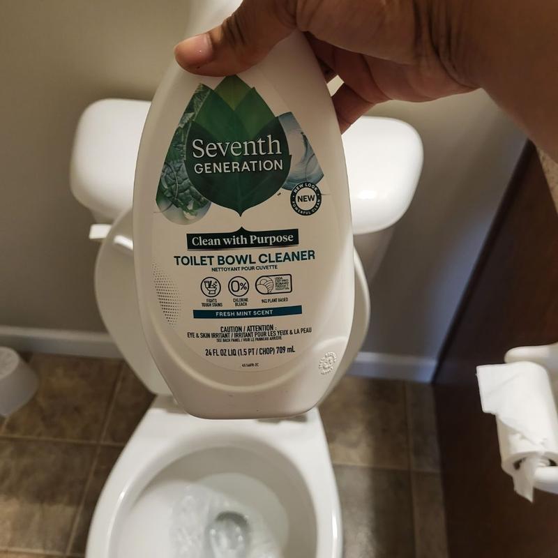 Seventh Generation Mint Toilet Bowl Cleaner - 24 Fl Oz : Target