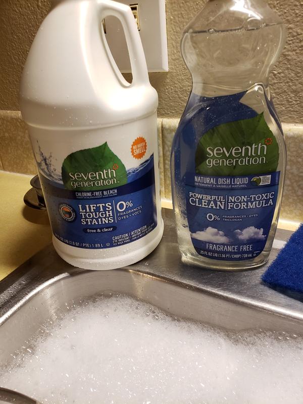 Seventh Generation Free And Clear Non-Chlorine Laundry Bleach