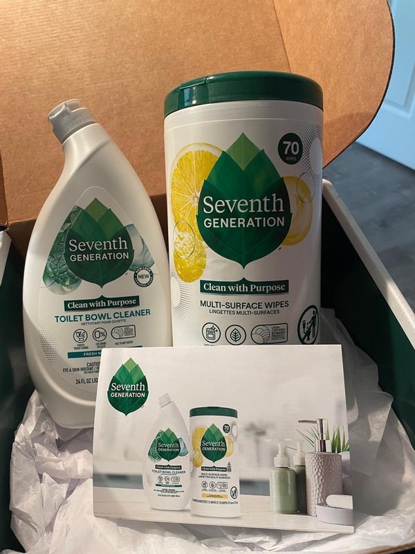 Multi-Surface Wipes - Lemon Zest | Seventh Generation