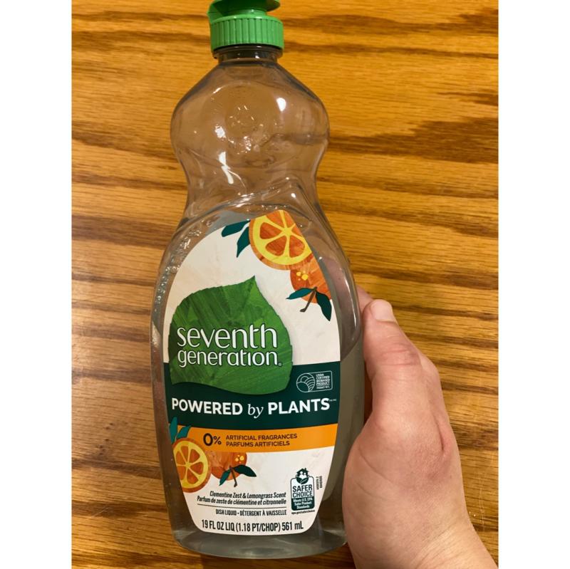 Dish Soap - Clementine Zest & Lemongrass | Seventh Generation