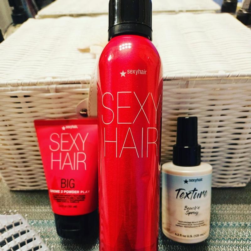 Sexy Hair Big Spray & Play Harder Firm Volumizing Hairspray