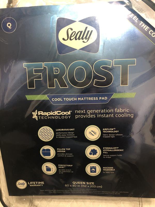 Sealy cooling deals mattress pad