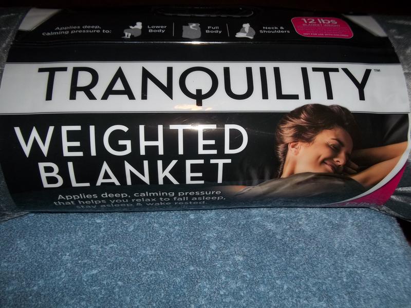 Tranquility  Quilted Plush Weighted Blanket