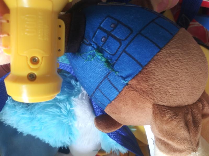 snuggle up chase with flashlight