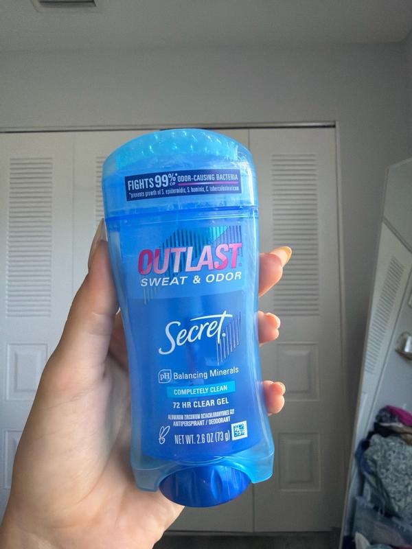 Secret 3.4oz Clear Gel Deodorant - 8622859 | Blain's Farm & Fleet