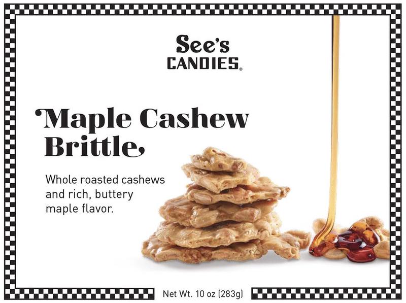 Maple Cashew Brittle | See's Candies