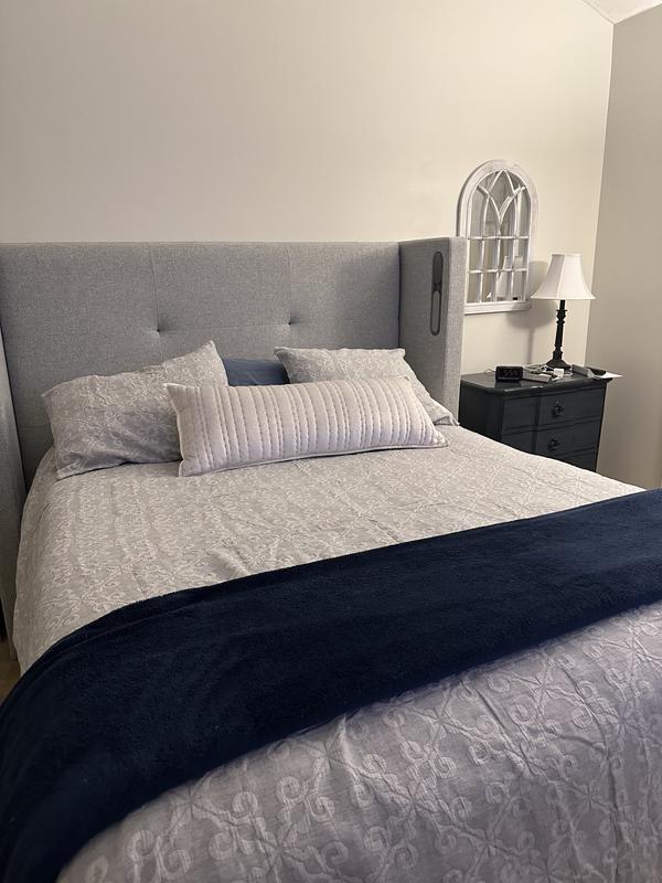 Box Tufted Buttonless bed Sleep Number