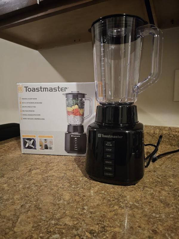 Toastmaster 450 Watt Blender with 48 oz BPA-Free Jar
