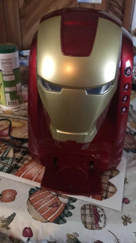 My new Iron Man single serve coffee maker!