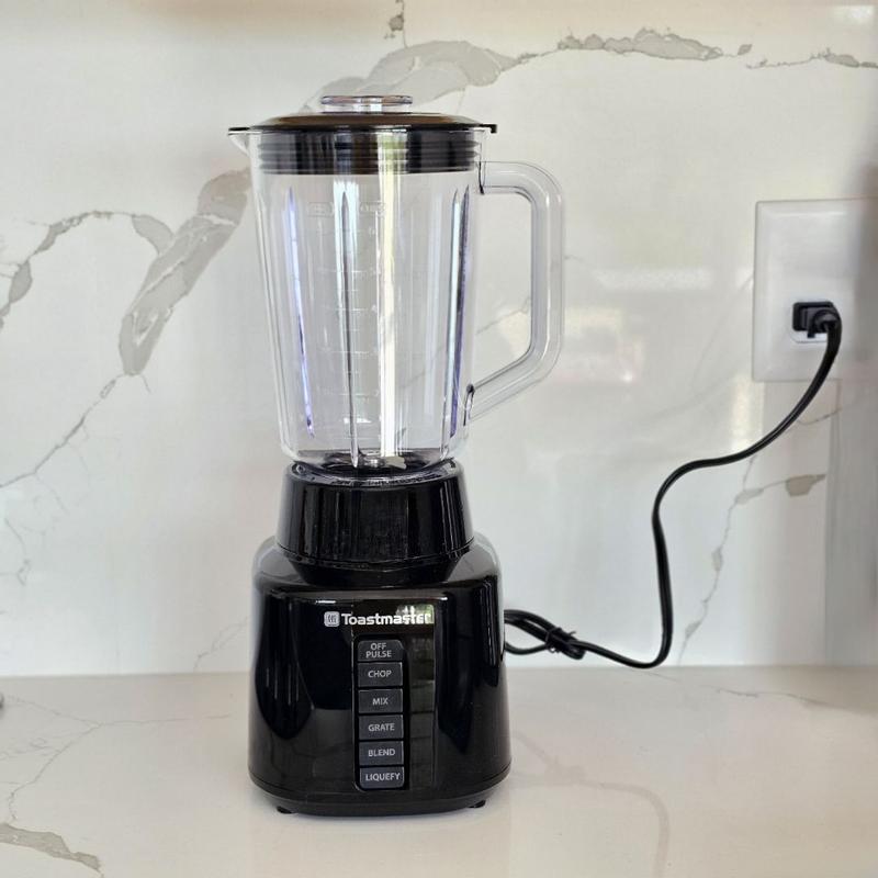 Toastmaster Tm-550bl 500 Watt Glass Jar Blender Black for sale online