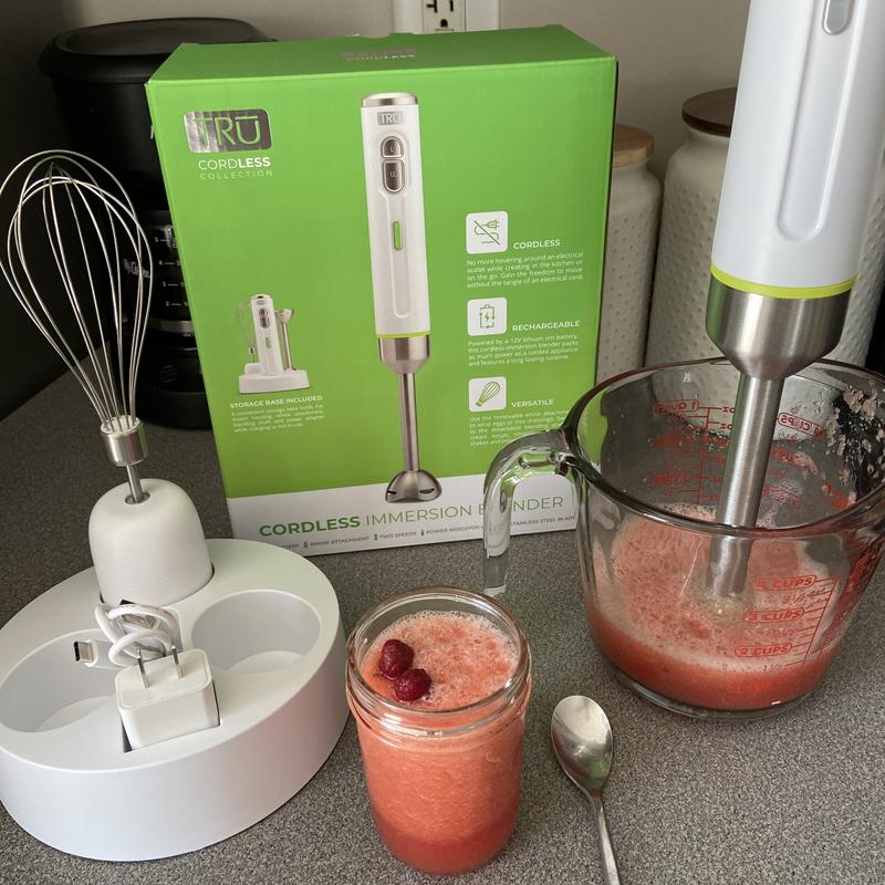Farberware Cordless Rechargeable 2 Speed Immersion Blender Kitchen  Appliances