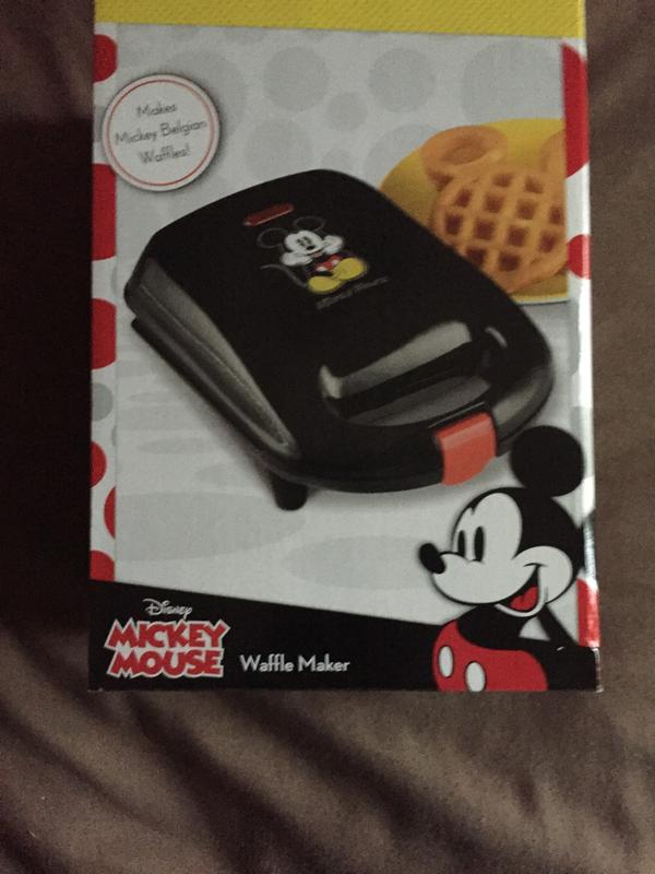 Disney Mickey Mouse Double Flip Waffle Maker MIC-62 - The Home Depot