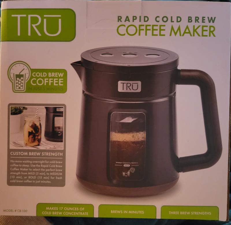 Dash Rapid Cold Brew Coffee Maker in Black