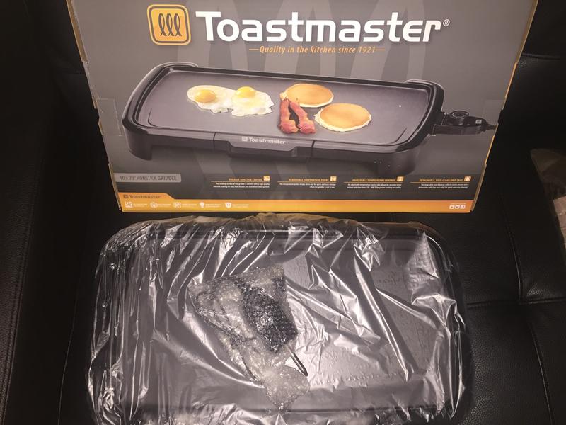 Toastmaster 10 x 16 Electric Griddle - 9043007