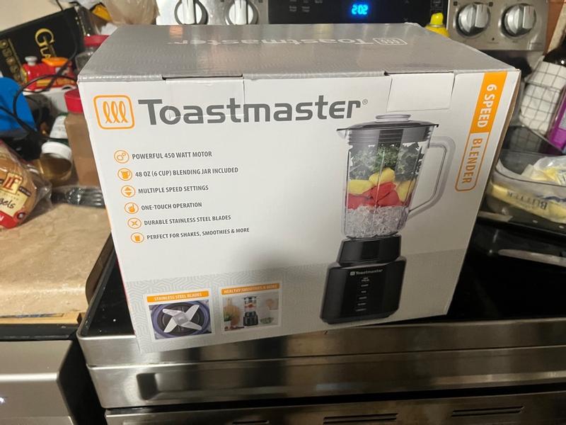 Toastmaster 5-Speed Glass Jar Blender 