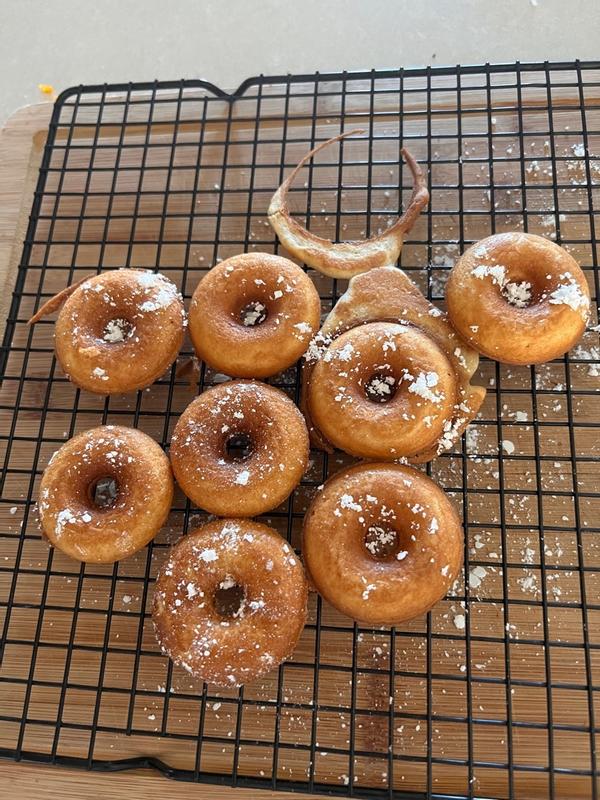 3 holes mini doughnuts donut maker