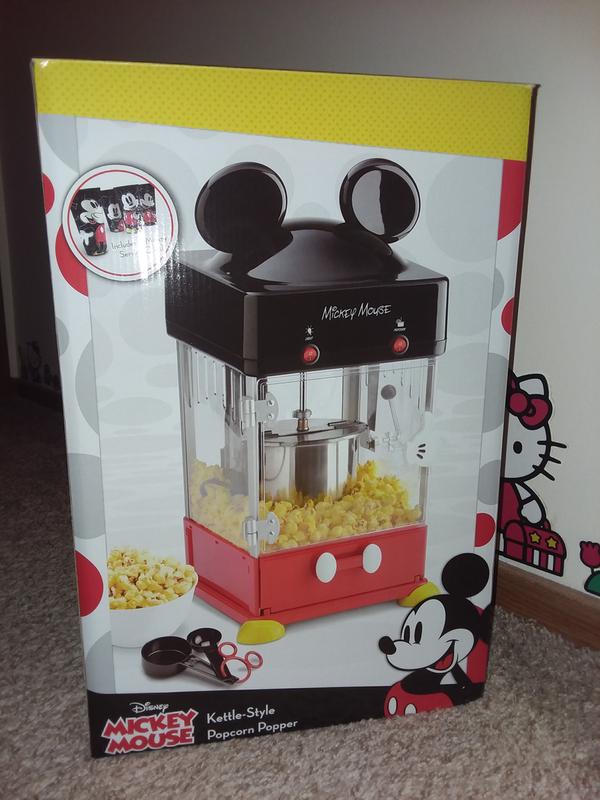 Reviews for Disney Mickey Kettle Style Popcorn Popper