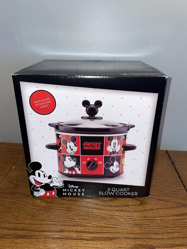 NIB Disney Mickey Mouse 2qt. Crock Pot~Slow Cooker~Too Cute!