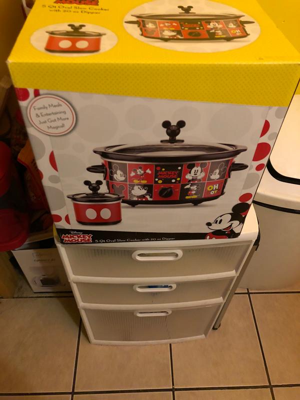 Disney DCM-502 Mickey Mouse Oval Slow Cooker Review 