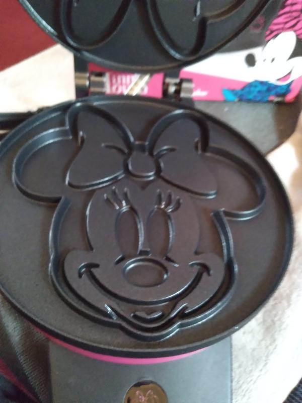 Disney DMG-31 Minnie Mouse Waffle Maker, rosa, 7 pulgadas : Precio Guatemala