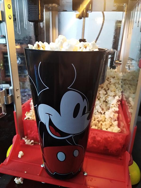 Disney DCM-60CN Mickey Mouse Popcorn Popper Red