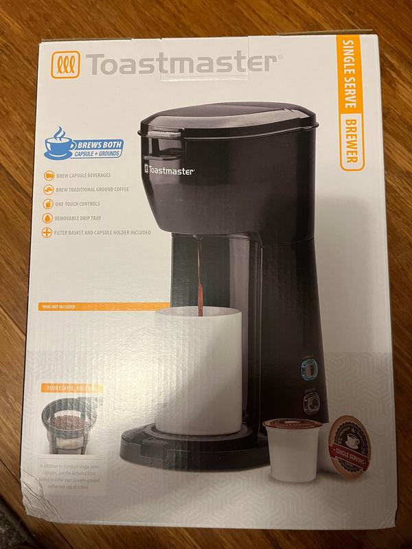 Toastmaster Coffee Maker 12 Cup Capacity Swing Out Brew Basket