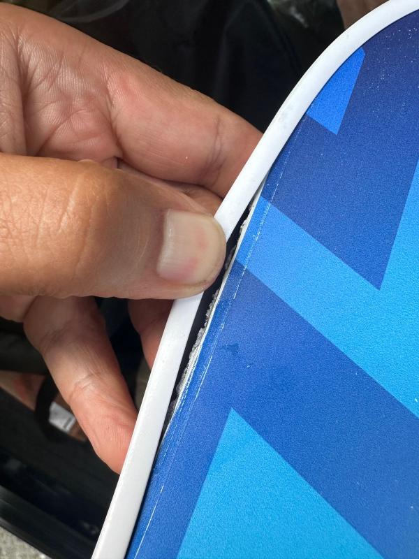 Photo submitted with review of product
