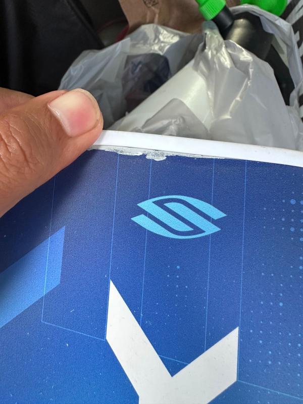 Photo submitted with review of product