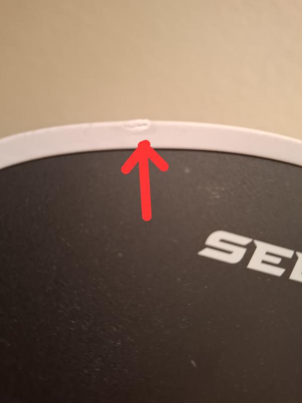 Photo submitted with review of product