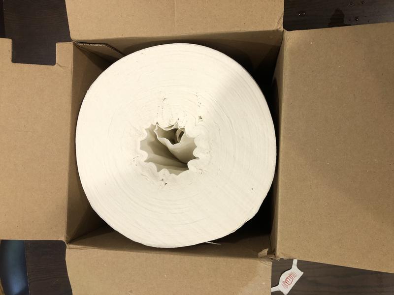 Packaging is honest, with the product filling it. No wasted space!