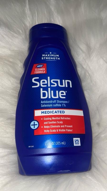 Selsun blue medicated discount