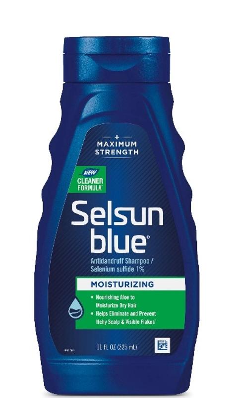 Moisturizing Antidandruff Shampoo With Aloe Selsun blue