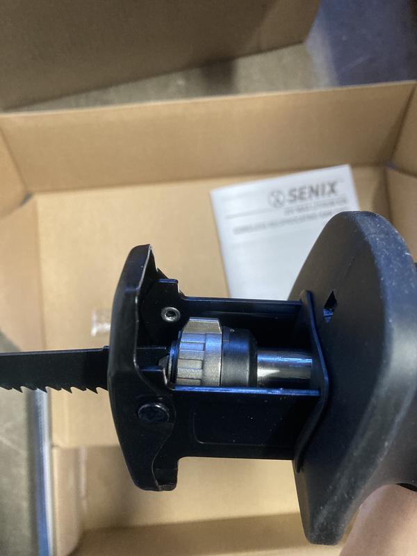 SENIX X2 20-volt 2-Amp Variable Brushless Cordless Reciprocating Saw ...