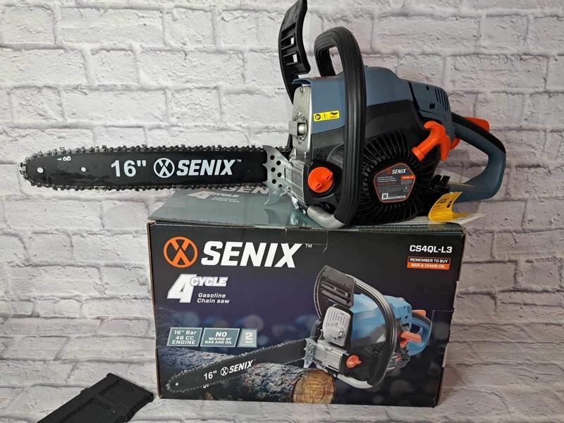 SENIX 46-cc 4-cycle 16-in Gas Chainsaw CS4QL-L3 at Lowes.com