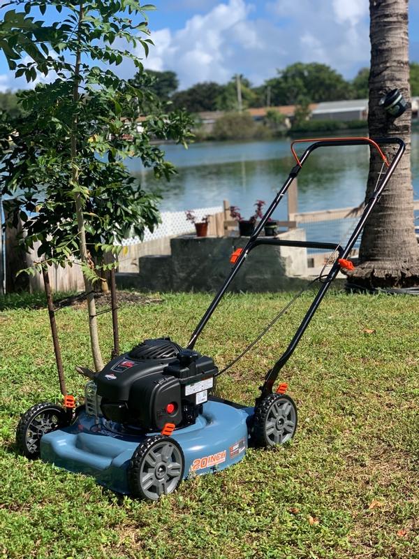 SENIX 20-in Gas Push Lawn Mower with 125-cc Briggs and Stratton