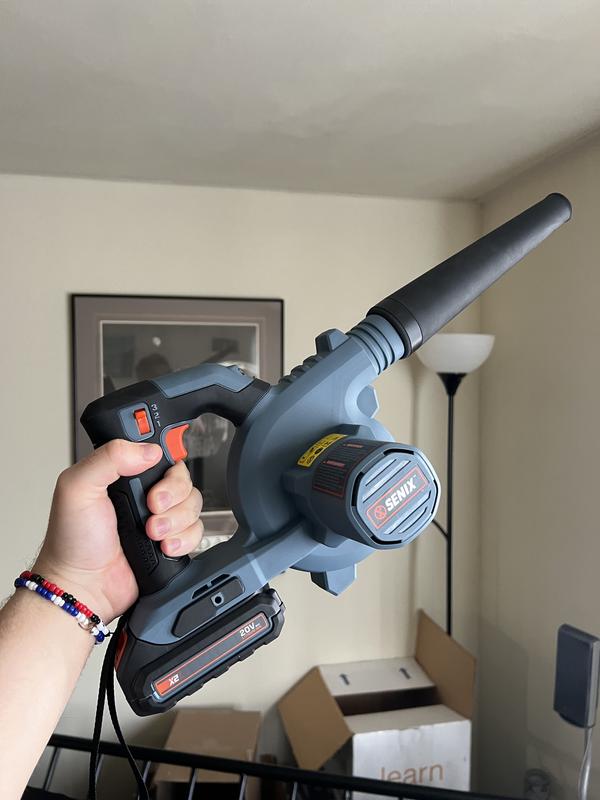 SENIX Blower in hand!