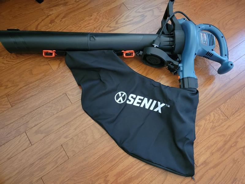 Senix BLVE12-M 12 Amp Electric Leaf Blower/Vacuum