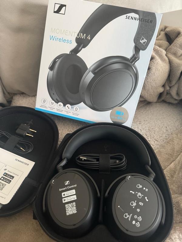 SENNHEISER MOMENTUM 4 Wireless ブラック Sennheiser MOMENTUM 4 Noise-Canceling Wireless Headphones