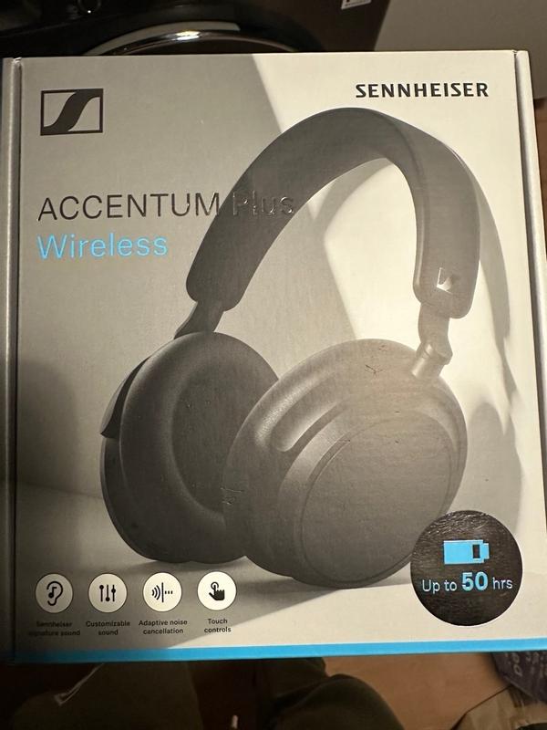 最終値下げ Sennheiser ACCENTUM Wireless 黒 Sennheiser ACCENTUM Wireless Noise Cancelling Headphones