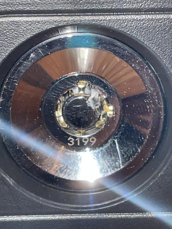 As you can see in the photo the lock slots became misaligned, the marring on the lock is from me try to get the key to re insert