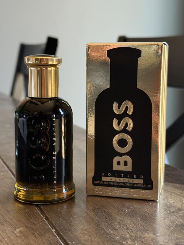 Boss Bottled Absolu Parfum Intense with Leather and Cedarwood