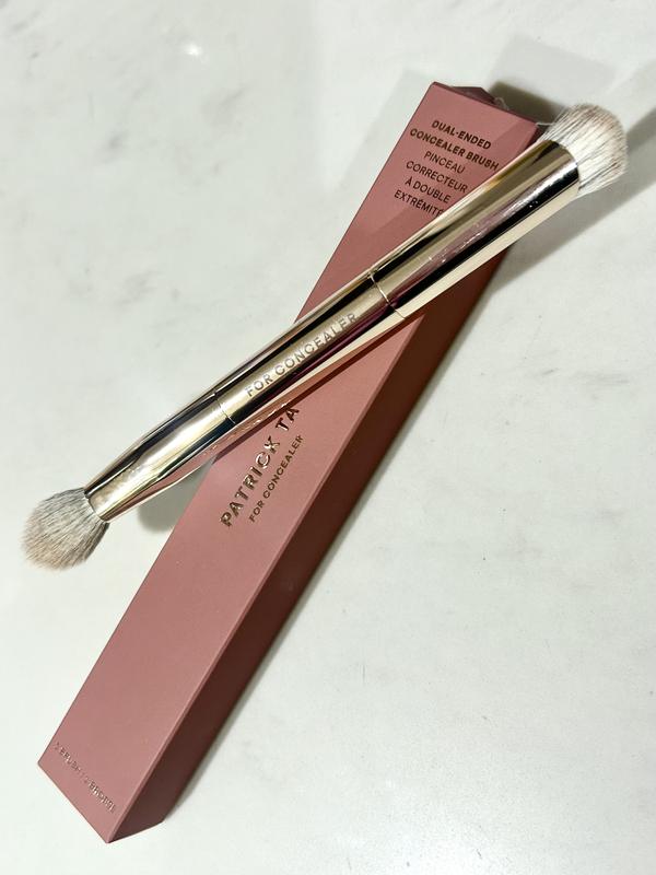 Dual-Ended Concealer Brush - PATRICK TA | Sephora