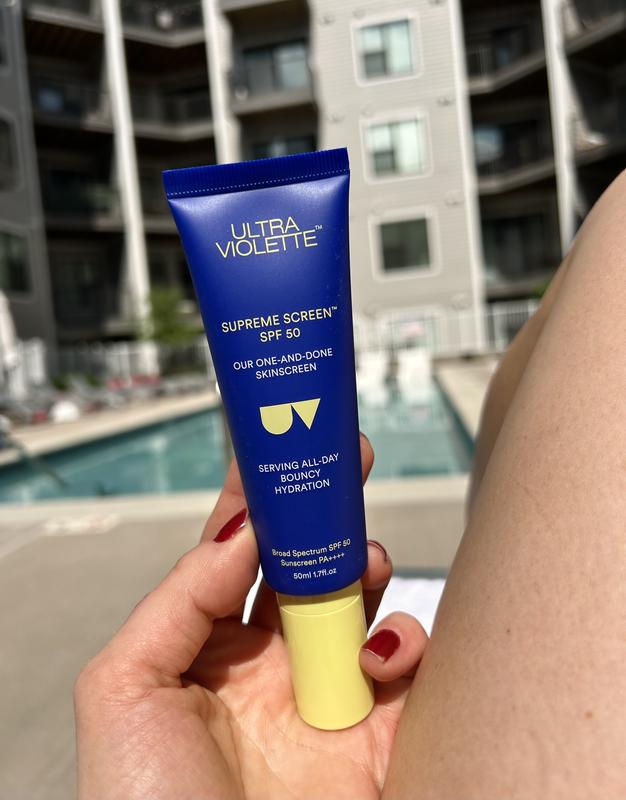 Supreme Screen SPF 50 Mini Mate Facial Sunscreen Moisturizer and