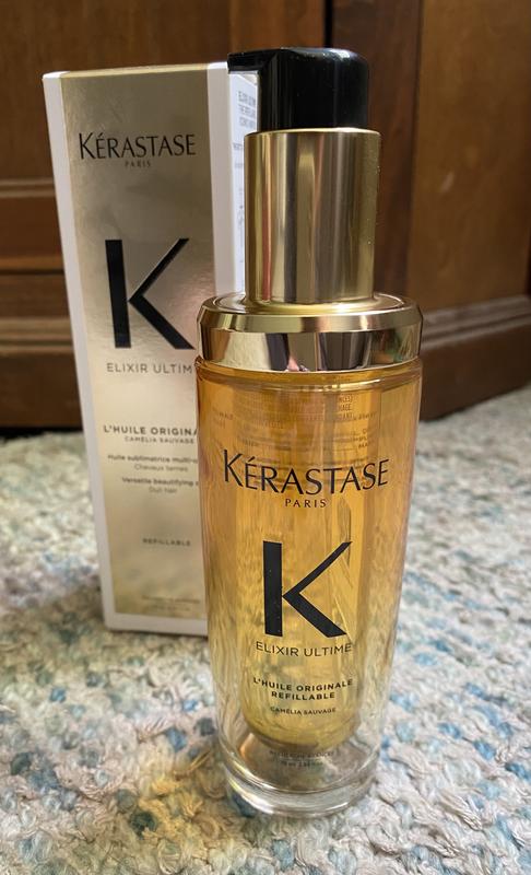 Elixir Ultime Refillable Hydrating Hair Oil for Shine - Ké