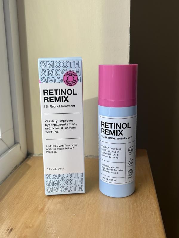 RETINOL REMIX 1% RETINOL TREATMENT With Peptide & Tranexamic Acid