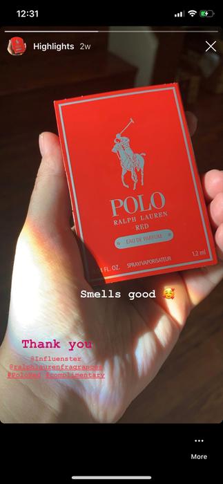 2.5 oz. Polo Red Parfum - Ralph Lauren