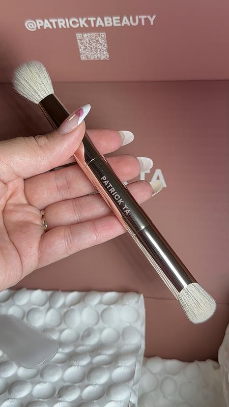 Dual-Ended Concealer Brush - PATRICK TA | Sephora
