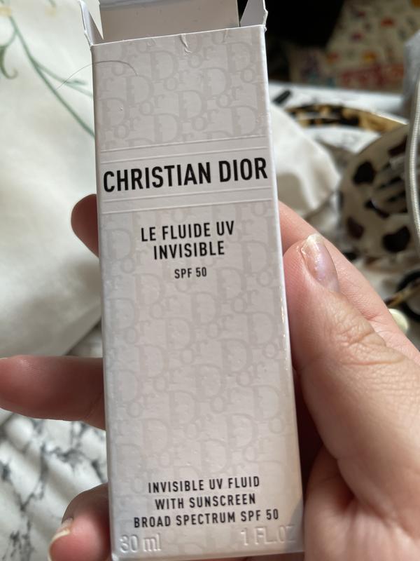 Invisible UV Fluid Hydrating Face Sunscreen - DIOR | Sephora