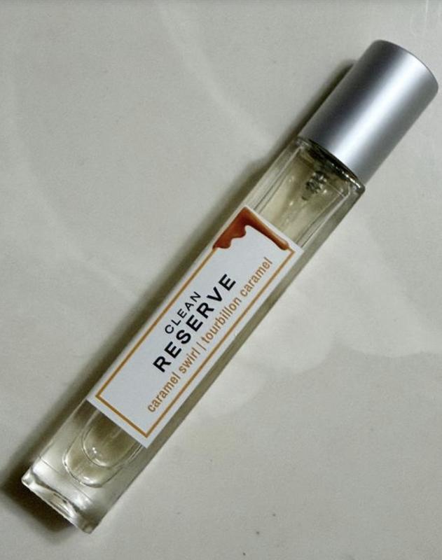 Caramel Swirl Eau de Parfum with White Musk Travel Spray - CLEAN