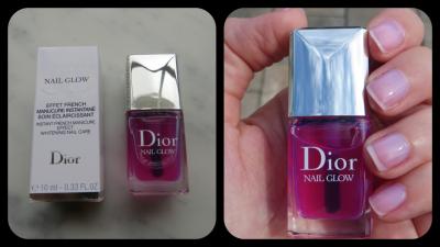 dior clear pink nail polish